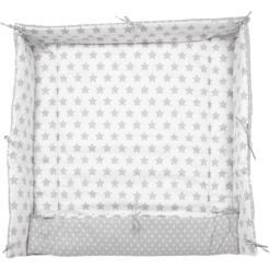 Alvi Boxkleed Sterren, Zilver 70 En 100 Cm