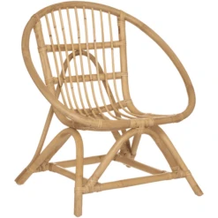 Atmosphera Rotan Fauteuil Léo -Knus En Klein atmosphera rotan fauteuil leo a401960 3