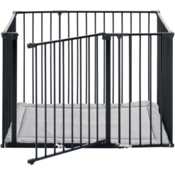 BabyDan Baby Dan Box Square Incl. Matras, Zwart -Knus En Klein baby dan box square incl matras zwart a245245 4