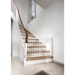 BabyDan Baby Dan Flexi Fit Traphekje Metaal Wit -Knus En Klein baby dan flexi fit traphekje metaal wit a142872 2