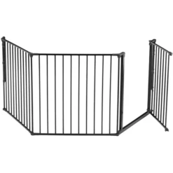 BabyDan Veiligheidshek Flex L Zwart 8 BabyDan Veiligheidshek Flex L Zwart -Knus En Klein babydan veiligheidshek flex l zwart a280537 1