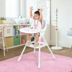 BabyGO Kinderstoel Kinderstoel Simple Wit -Knus En Klein babygo kinderstoel kinderstoel simple wit a364346 3
