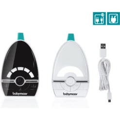 Babymoov Babyfoon Expert Care Wit/zwart 10 Babymoov Babyfoon Expert Care Wit/zwart -Knus En Klein babymoov babyfoon expert care wit zwart a273834 3