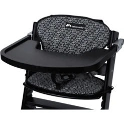 Bébé Confort Bebeconfort Kinderstoel Timba Met Cushion Deep Black /Happy Day -Knus En Klein bebeconfort kinderstoel timba met cushion deep black happy day a364295 2
