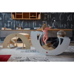 Bianconiglio Kids ® Futon Matras Voor Rocker Tafel DONDO -Knus En Klein bianconiglio kids futon matras voor rocker tafel dondo a351029 2