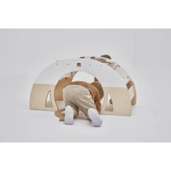 Bianconiglio Kids ® Schommeltafel DONDO Multifunctioneel Wit/natuur -Knus En Klein bianconiglio kids schommeltafel dondo multifunctioneel wit natuur a351022 2