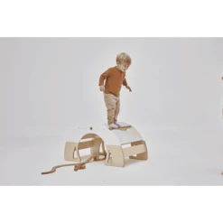 Bianconiglio Kids ® Schommeltafel DONDO Multifunctioneel Wit/natuur -Knus En Klein bianconiglio kids schommeltafel dondo multifunctioneel wit natuur a351022 3