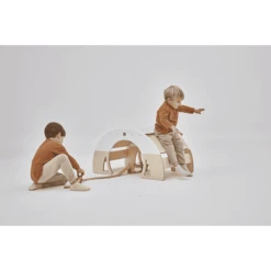 Bianconiglio Kids ® Schommeltafel DONDO Multifunctioneel Wit/natuur -Knus En Klein bianconiglio kids schommeltafel dondo multifunctioneel wit natuur a351022 4