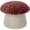 Blommingville MINI Pouf Lue Rood -Knus En Klein blommingville mini pouf lue rood a382397