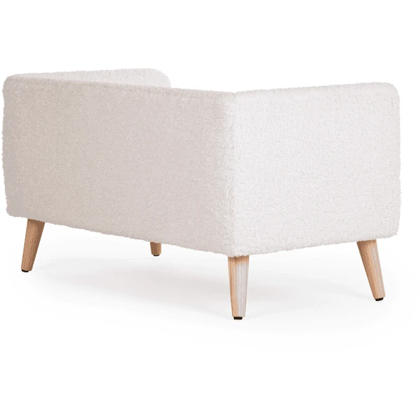 Childhome CHILD HOME Bankje Voor Kinderen Teddy Wit 5 Childhome CHILD HOME Bankje Voor Kinderen Teddy Wit - Afbeelding 3