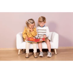 Childhome CHILD HOME Bankje Voor Kinderen Teddy Wit 11 Childhome CHILD HOME Bankje Voor Kinderen Teddy Wit -Knus En Klein child home bankje voor kinderen teddy wit a399700 4