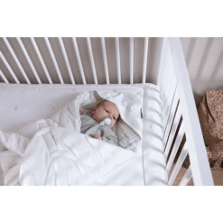 Childhome CHILD HOME Box 97 Beuken Wit, 75x95 Cm + Wielen -Knus En Klein child home box 97 beuken wit 75x95 cm wielen a414646 2