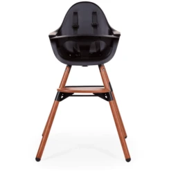 Childhome CHILD HOME Evolu 2 Walnoot / Zwart 2 In 1 + Ring