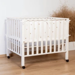 Childhome CHILD HOME Kinderbox 94 Oud Wit 75 X 95 Cm + Wielen -Knus En Klein child home kinderbox 94 oud wit 75 x 95 cm wielen a325983 4