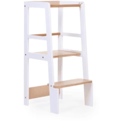 Childhome CHILD HOME Leertoren Witte Natuur -Knus En Klein child home leertoren witte natuur a367610 4