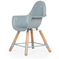 CHILDHOME Kinderstoel Evolu 2 Natuur / Mint 2 In 1 + Ring -Knus En Klein childhome kinderstoel evolu 2 natuur mint 2 in 1 ring a367636 4