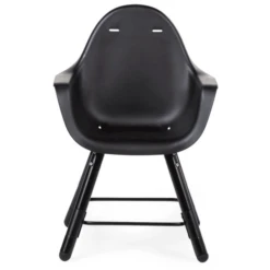 CHILDHOME Kinderstoel Evolu 2 Zwart / Zwart 2 In 1 + Ring -Knus En Klein childhome kinderstoel evolu 2 zwart zwart 2 in 1 ring a285113 4