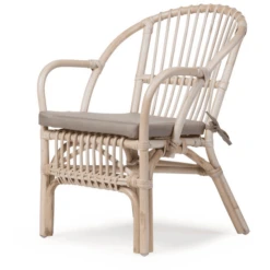 CHILDHOME Montana Kid Chair Natural Met Kussen -Knus En Klein childhome montana kid chair natural met kussen a260827 1