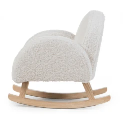 CHILDHOME Schommelstoel Voor Kinderen Teddy White 9 CHILDHOME Schommelstoel Voor Kinderen Teddy White -Knus En Klein childhome schommelstoel voor kinderen teddy white a301477 2