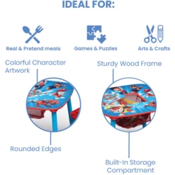 Delta Children Paw Patrol Opberg Tafel En Stoel Set -Knus En Klein delta children paw patrol opberg tafel en stoel set a332483 2