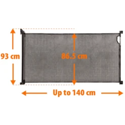 Dreambaby Dream Baby ® Intrekbare Deurbeschermer, Zwart 8 Dreambaby Dream Baby ® Intrekbare Deurbeschermer, Zwart -Knus En Klein dream baby intrekbare deurbeschermer zwart a307068 1