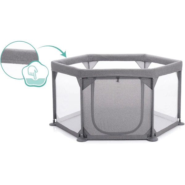 Fillikid Kinderbox 6-hoek Grijs 4 Fillikid Kinderbox 6-hoek Grijs - Afbeelding 2