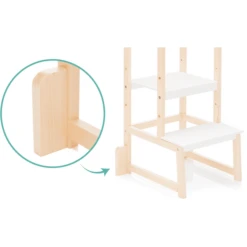 Fillikid Leertoren Hardhout Naturel 10 Fillikid Leertoren Hardhout Naturel -Knus En Klein fillikid leertoren hardhout naturel a317523 3