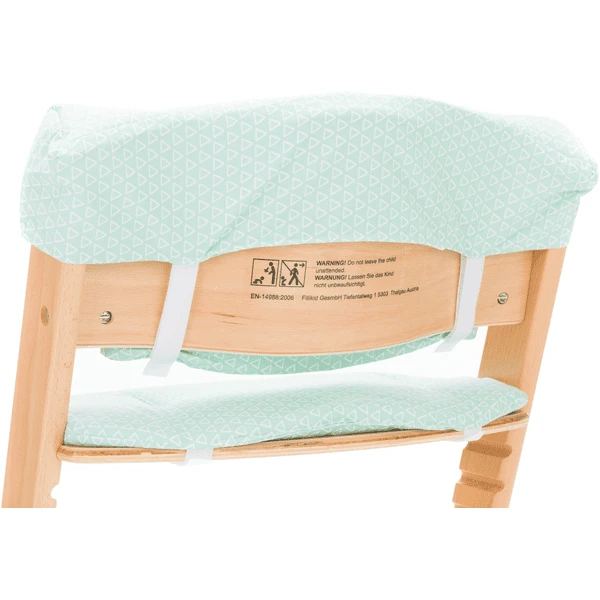 Fillikid Stoelhoezen Voor Kinderstoel Max Mint Driehoek 2 Stuks 4 Fillikid Stoelhoezen Voor Kinderstoel Max Mint Driehoek 2 Stuks - Afbeelding 2