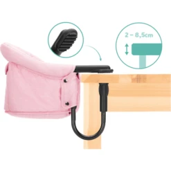 Fillikid Tafelzitting Roze Gemêleerd -Knus En Klein fillikid tafelzitting roze gemeleerd a307444 2