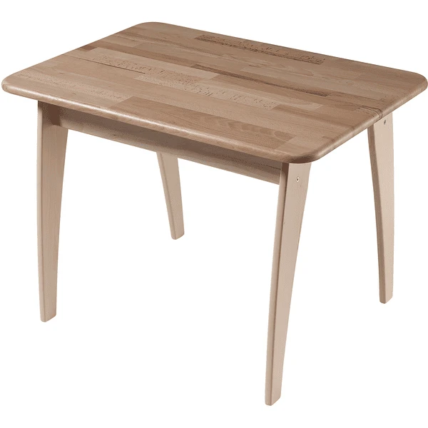 GEUTHER Kindertafel Bambino 2620 Natuur 3 GEUTHER Kindertafel Bambino 2620 Natuur