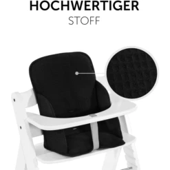 Hauck Kinderstoelkussen Alpha Cosy Select Waffle Piqué Black 10 Hauck Kinderstoelkussen Alpha Cosy Select Waffle Piqué Black -Knus En Klein hauck kinderstoelkussen alpha cosy select waffle pique black a371625 3