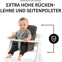 Hauck Kinderstoelkussen Alpha Cosy Select Waffle Piqué Olive 11 Hauck Kinderstoelkussen Alpha Cosy Select Waffle Piqué Olive -Knus En Klein hauck kinderstoelkussen alpha cosy select waffle pique olive a371645 4