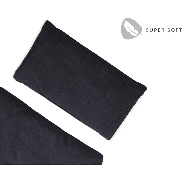 Hauck Kinderstoelkussen Deluxe Melange Charcoal 6 Hauck Kinderstoelkussen Deluxe Melange Charcoal - Afbeelding 4