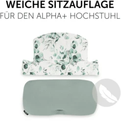 Hauck Select Jersey Kinderstoelhoes Leaves Mint -Knus En Klein hauck select jersey kinderstoelhoes leaves mint a371599 2