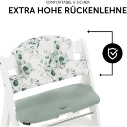 Hauck Select Jersey Kinderstoelhoes Leaves Mint -Knus En Klein hauck select jersey kinderstoelhoes leaves mint a371599 4