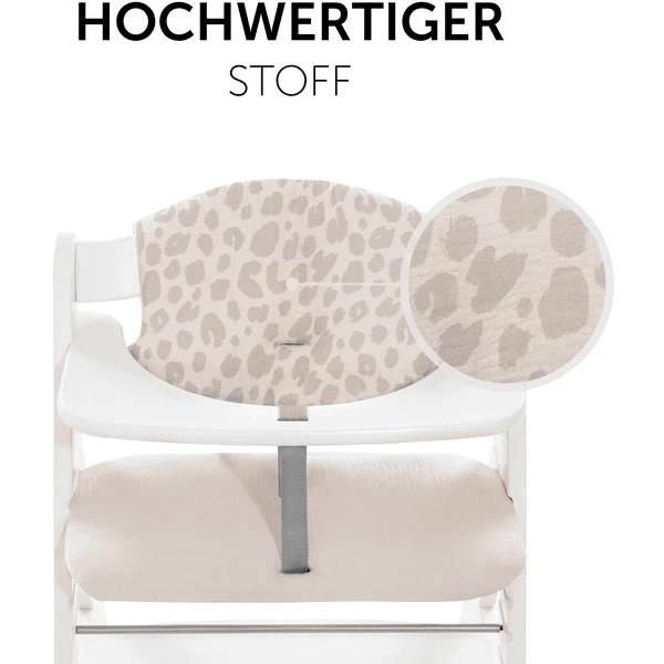 Hauck Selecteer Mousseline Leo Kinderstoelhoes Natural 6 Hauck Selecteer Mousseline Leo Kinderstoelhoes Natural - Afbeelding 4