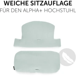 Hauck Selecteer Mousseline Mint Kinderstoelhoes -Knus En Klein hauck selecteer mousseline mint kinderstoelhoes a371592 2