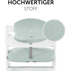 Hauck Selecteer Mousseline Mint Kinderstoelhoes -Knus En Klein hauck selecteer mousseline mint kinderstoelhoes a371592 3