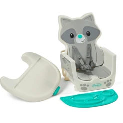 Infantino Growing 4 In 1 Kinderstoel Wasbeer -Knus En Klein infantino growing 4 in 1 kinderstoel wasbeer a368360 2