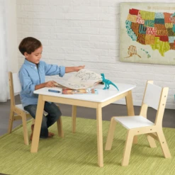 KidKraft® Moderne Set Met Tafel En 2 Stoelen -Knus En Klein kidkraft moderne set met tafel en 2 stoelen a220362 2