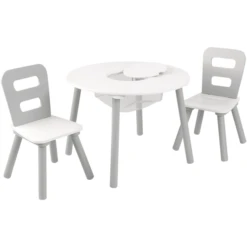 KidKraft® Ronde Tafel Met 2 Stoelen