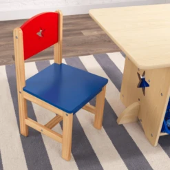 KidKraft® Tafel En 2 Stoelen Met Sterren -Knus En Klein kidkraft tafel en 2 stoelen met sterren a220364 3