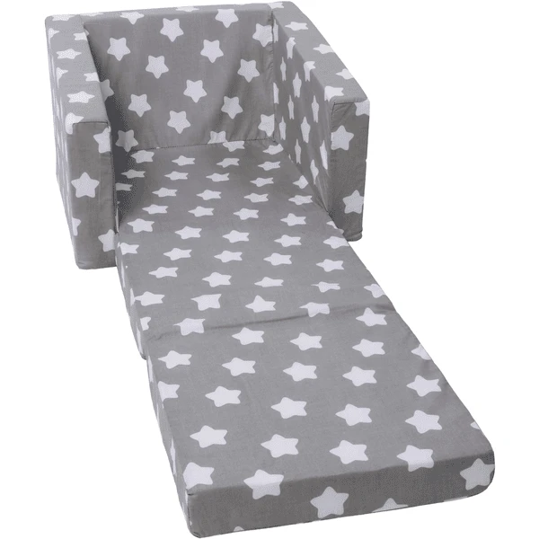 Knorr® Toys Single Sofa - "Grey White Stars 5 Knorr® Toys Single Sofa - "Grey White Stars - Afbeelding 3