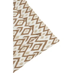 Meyco Boxkleed Ikat Sand / Uni Toffee 9 Meyco Boxkleed Ikat Sand / Uni Toffee -Knus En Klein meyco boxkleed ikat sand uni toffee a378657 2