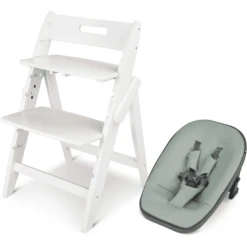 Moji Kinderstoel Yippy Inclusief Newbornset Snow Mint