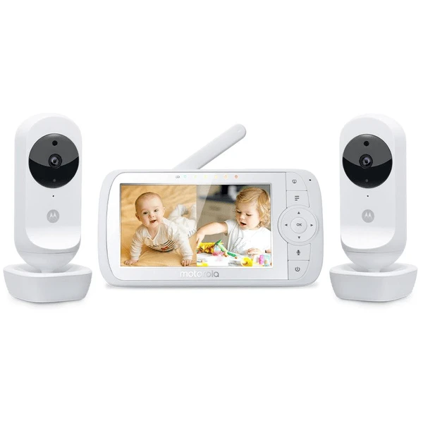 Motorola Video-babyfoon VM35-2 Twin Met 5,0" LCD-kleurenscherm 3 Motorola Video-babyfoon VM35-2 Twin Met 5,0" LCD-kleurenscherm