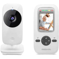 Motorola Video-babyfoon VM481 Met 2,0" LCD-kleurenscherm