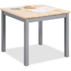 Pinolino Kindertafel Fenna Grijs/natuur -Knus En Klein pinolino kindertafel fenna grijs natuur a256934