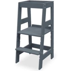 Pinolino Leertoren Fino Antraciet Gelakt -Knus En Klein pinolino leertoren fino antraciet gelakt a310616 2