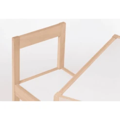 Pinolino Tafel En Stoel Set Olaf 3 Delig Natuur Wit -Knus En Klein pinolino tafel en stoel set olaf 3 delig natuur wit a156333 4